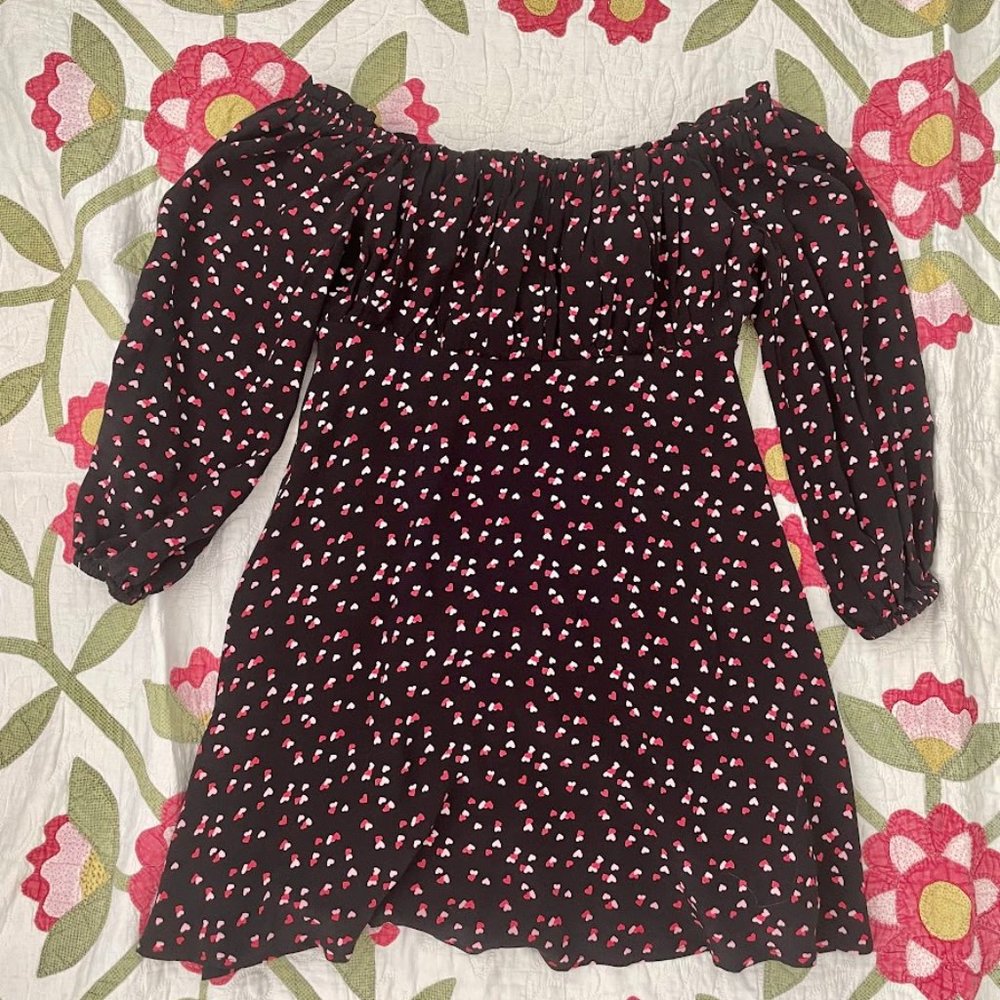 Lovers + Friends Heart Mini Dress